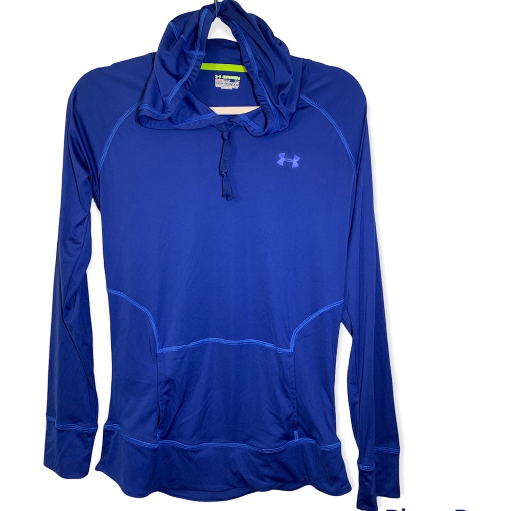 Under Armour Heatgear pullover Blue SIZE M